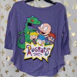 Purple Rugrats Graphic Women's Top